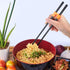 Tessco for you 5 Pairs Training Chopstick Helpers Reusable Chopsticks for Beginner Non Slippery Replaceable Practice Heat Resistant Holder with Cl...