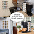 Coffee Pod Holder for Keurig K Cup Pods, Side Mount K-cup Pod Storage Stands Rack, Perfect for Small Counters ( Transparent, 3 Pack for 15 K Cups)...