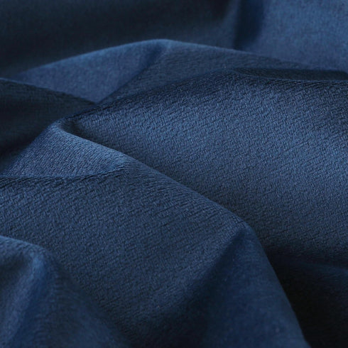 Mixhug Set of 2 Cozy Velvet Square Decorative Throw Pillow Covers for Couch and Bed, Navy Blue, 18 x 18 Inches...