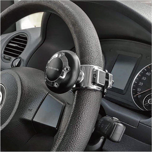 Hypersonic Large Steering Wheel Knob Spinners, Universal Vehicle Steering Wheel Spinners Ball Suicide Knob for Car, Trucks, Tractors, Boat...