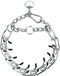 Dog Pinch Collar, Adjustable Quick Release Choke Training Collar, Stainless Steel Prong Collar for Large Medium Small Dogs (S, 8.5-10.5 Inches)...