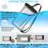 7 Pcs Waterproof Phone Pouch, Universal IPX8 Floating Waterproof Cell Phone Case Dry Bag, Compatible with Most Cell Phone on Market, Waterproof Ph...