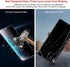 Tempered Glass Front Screen Protector Compatible with Samsung Galaxy Z Fold 3 5G+ 2X Privacy Inner Soft Protector+ 2X Camera Lens Protector+ 2X Si...