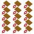 15pcs 30mmx40mm Film Heater Plate Adhesive Pad, PI Heating Elements Film 5V 1W Strip Heater Adhesive Polyimide Heater Plate (5V 1W 30mmx40mm)...