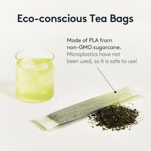 OSULLOC Cold Green Tea, Stick-Type in Pouch Package, Premium Organic Pure Tea from Jeju, 20 count, 1.41 oz, 40g...