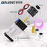 TAILONZ PNEUMATIC 1/8"NPT Solenoid Valve 3V110-06 DC12V Single Coil Pilot-Operated Electric 2 Position 3 Way Connection Type (Outlet wire)...
