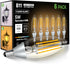 Dusk to Dawn Outdoor LED Light Bulb, 5W Equivalent 40W, Candelabra B11 Light Bulb, 2700K Soft White, Edison LED Bulbs E12 Base, Lighting Sensor, A...