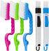 Hand-held Groove Gap Cleaning Tools, Window Track Cleaning Brush, Crevice Cleaning Brushes for Deep Cleaning Door Window Track, Seams, Etc....