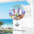 Seahorse 3D Wind Spinner Kinetic Metal Art Hanging Wind Spinner Outdoor Decoration Ocean Ornaments Decor for Yard and Garden...