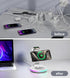 3 in 1 Mag-Safe Charger Stand, Magnetic Foldable Wireless Charging Station for Apple, Rotating & Light Adjust, Compatible with iPhone 15/14/13/12 ...