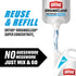 Ortho GroundClear Weed & Grass Killer Super Concentrate1, Refill Pouch, 2 x 5 fl oz Pouches...