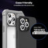 Tensea for iPhone 15 Pro & iPhone 15 Pro Max Camera Lens Protector Bling, Tempered Glass Screen Protector Protection Camera Cover Diamond Metal In...