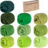 Needle Felting Wool,10 Colors Nature Fibre Wool,Wool Roving for Needle Felting,100g Wool Yarn Felt for Handmade Spinning DIY Wool Craft Materials...