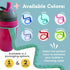 Brilli Baby Cup Catcher Patented Safety Tether Strap, Attach Sippy Cups, Bottles, Pacifiers & More to Stroller, High Chair, Car Seat, Made in USA,...