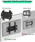 Fixed TV Wall Mount for 14-43 Inches Flat Screen TVs, Low Profile TV Mount Bracket Hold Up 55lbs, Wall Mount TV Bracket Flush Mount Space Saving, ...