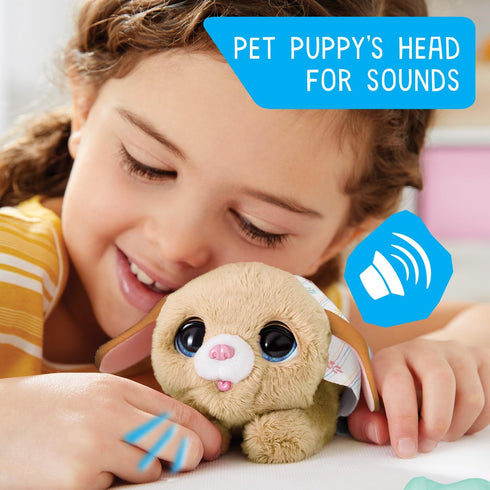 Just Play furReal Newborns Puppy Interactive Pet, Small Plush Puppy with Sounds and Motion, Kids Toys for Ages 4 Up...