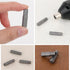 4 pack Screw Driver Bit Adapter, 6.35mm 1/4" Insert Bit adapter 4mm Screwdriver Micro Bit Holder Magnetic Hex Socket Shank Screwdriver Bit Adapter...