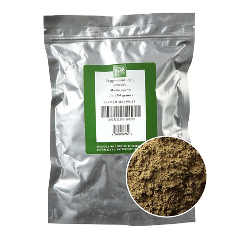 Monterey Bay Herb Co. Peppermint Leaf Powder | for Soaps & Lotions | Add to products for Flavor and Scent | Infuse Oils (1/4 Pound)...
