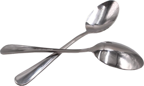 Pack of 15 - Stainless Steel Extra-Fine 6.7 Inches Hard to Bend Table Teaspoon, Silver...
