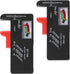 2Pack of BT-168 Battery Tester, Universal Battery Tester, Small Battery Tester for Household Battery, Suitable for AAA AA C D 9V 1.5V Button Batte...