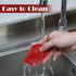 4 Pcs Pan Scraper Tool, Plastic Scraper Tool, Kitchen Pot Food Scraper Non-Scratch Scraper, Multifunctional Scraper Tool for Kitchen for Cleaning ...