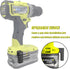 Magnetic 1/4-Inch Hex Bit Holders fit for Ryobi 18v Drill,Hex Screw Bit Storage on Side of Power Drill,Keep Bits Within Reach, Right Side...