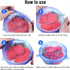 JIGUOOR Silicone Stretch Lids, 6 Pack Reusable Silicone Lids, Durable Food Storage Silicone Covers for Bowl, 6 Sizes to Meet Most Containers to Ke...