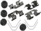ACDelco Gold 18K1996X Rear Disc Brake Caliper Hardware Kit with Clips, Springs, and Seals...