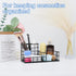 Mesh Pen Holder Office Stationery Storage Box Desk Accessories Storage Bins for Memo Folder Office Supplies Student Desktop or Closet Organizers a...