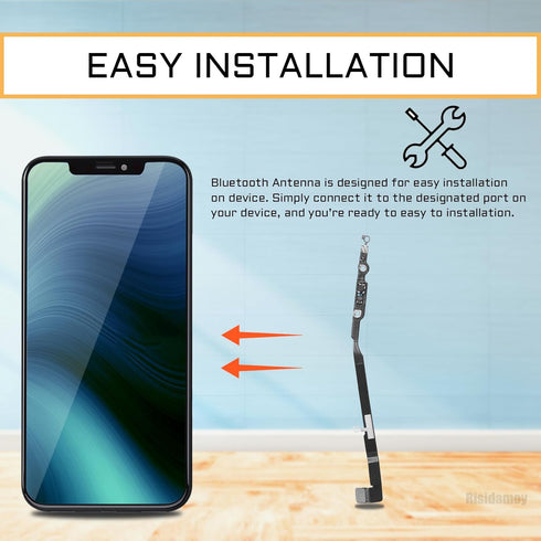 for iPhone 12 PRO MAX Bluetooth Antenna Flex Cable Replacement Signal Bluetooth Connection Flex 12PRO MAX with Repair Fix Tool 12 PROMAX A2342 A24...