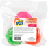 Hartz DuraPlay Ball Squeaky Latex Dog Toy, Neon Green, Neon Pink & Neon Orange, Large 3 Count Pack...