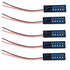 5PCS 2S-8S DC5-30V 12V/24V Lithium Battery Charge LED Display Tester BMS Lifepo4 Li-po Li-ion Capacity Test Power Level Indicator Board Power...