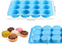 2PCS Silicone Oreo Molds, LCCOWOT 12 Cavity Cookie Chocolate Round Silicone Mold, Baking Mold for Chocolate, Oreo, Cookie, Cany, Mini Cake, Dishwa...