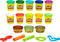 Play-Doh Dinosaur Theme 13-Pack of Non-Toxic Modeling Compound with 2 Cutter Shapes, 2 Roller Tools, and Scissors (Amazon Exclusive)...