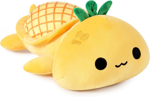 Onsoyours Turtle Plush Cute Pineapple Soft Stuffed Animal Turtle Plush Pillow, Tortoise Kawaii Pineapple Plushie Toy for Kids (Pineapple Turtle, 1...