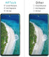 HPTech (2 Pack) Designed for Samsung Galaxy A53 5G Tempered Glass Screen Protector, Support Fingerprint Reader, Anti Scratch, Bubble Free, Case Fr...