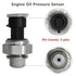 12677836 Oil Pressure Sensor with 917-143 Oil Pressure Switch Filter, Compatible with Select Chevrolet, Buick, GMC, and Cadillac Vehicles - Replac...
