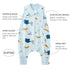 Duomiaomiao 0.5 TOG Toddler Sleep Sack 24-36 Months 100% Cotton Lightweight Baby Sleep Sack with Feet, Breathable Comfy Toddler Wearable Blanket...