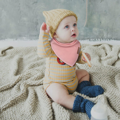 Baby Bandana Drool Bibs 6-Pack Made with 100% Organic Cotton, Absorbent and Soft Unisex (6 Pink Girl)...