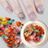 2 Boxes Dried Flower Nail Art Stickers Set Colorful Floral Nail Decals Spring Dry Flower Nail Stickers 3D Real Dried Flowers Nail Designs Stickers...