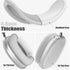?3 in 1? Case Cover for AirPods Max Headphones, Anti-Scratch Sweat-Proof Ear Pad Covers/Ear Cups Cover/Headband Cover Protectorfor Apple AirPods M...