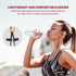 USB C Headphones with Microphone Wired USB C Earphones for Sports and Running Type C Earbuds Hooks Volume Control, Compatible with iPhone 15, Sams...