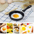 GOWENIC Egg Mini Frying Pan, Black 12cm Mini Household Egg Pan, Household Small Kitchen Cooker, for Frying Eggs...