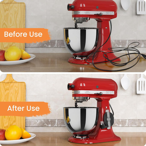 Cord Organize for Kitchen Appliances, NECHEGI 6 Pack Appliance Cold Holder Keeper Wrapper Winder Wire Organizer Stick on Home Mixer, Blender, Toas...