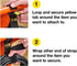 Twin-Straps by Wrap-It Storage - 16" (6-Pack) - Hook and Loop Hanging Cable Wrap for Multi-Purpose Cord and Hose Storage...