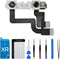 for iPhone XR Front Camera Replacement Repair Kit 7MP 6.1", iPhoneXR OEM Facing Lens Module Part Structured Light Receiver Transmitter Flex Cable ...