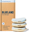 BLUELAND Scrub Sponge - 3 Pack of Dual-Sided Loofah Dish Sponges - Plastic-Free, Plant-Based Kitchen Sponge, Scrubbing Power without Scratching...