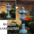 6pcs Miniature Pagoda Statues, Japanese Lantern Pagoda Style Asian Decor, Chinese Pagoda Statue for Fish Tank Aquarium Ornament Decor Bonsai Micro...