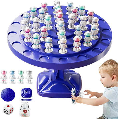 Balancing Games-Fun Spaceman Board Game, Astronaut Balance Counting Toys Children's Desktop Space Puzzle Toy, Intelligence Early Education Decompr...
