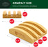 ROYAL CRAFT WOOD Cutting Board Stand for Cutting Board Sets, Chopping Boards Rack Organizer that Holds up to 3 Cutting Boards to 0.6 Inches Thick...